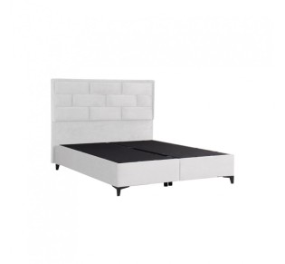 BRICK ΚΡΕΒΑΤΙ ΜΕ ΑΠΟΘΗΚ. ΧΩΡΟ (ΓΙΑ ΣΤΡΩΜΑ 160x200cm) OFF WHITE 16-450 215x165xH121cm