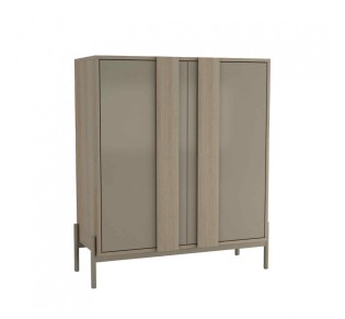 CAPPUCINO ΚΟΜΟΤΑ-ΠΑΠΟΥΤΣΟΘΗΚΗ SONOMA LATTE 84-4x36-5xH97cm