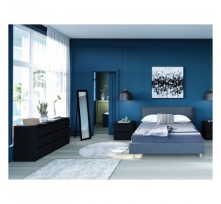 SIMPLE MIRROR STANDING BLACK 45x4,6x146cm 2