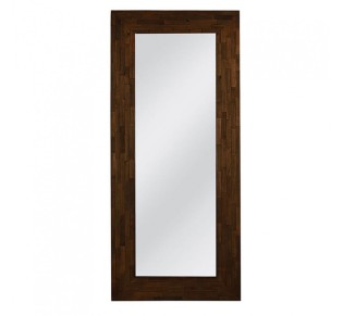WOODY MIRROR BROWN 80x6x180cm