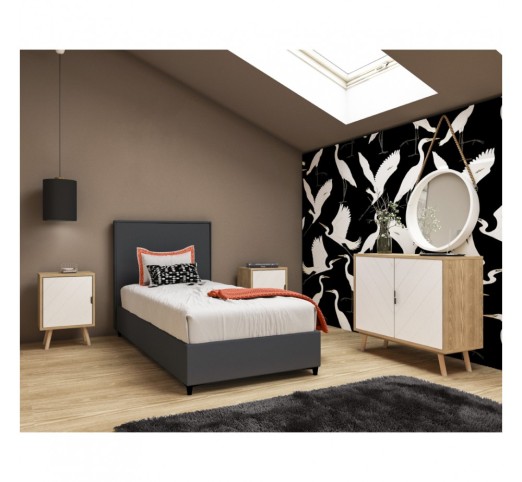 RINGO MIRROR WALL WHITE 60x7,5xH60cm