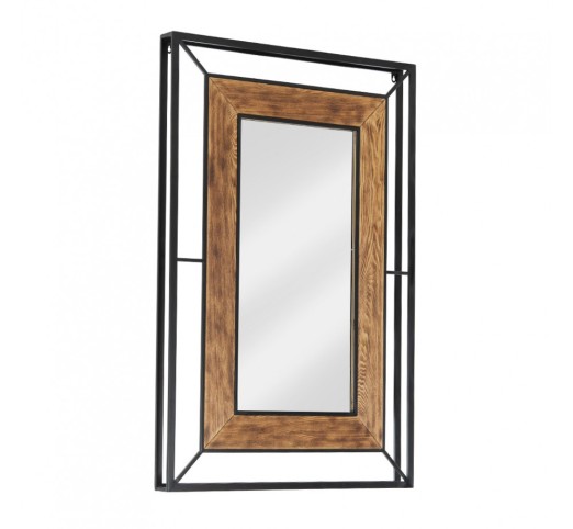 MISTRAS MIRROR NATURAL BLACK 80xH120cm