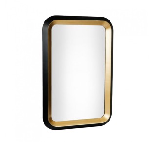 CONTRASTO MIRROR POLYURETHANE BLACK GOLD 71xH107cm E1 PRC