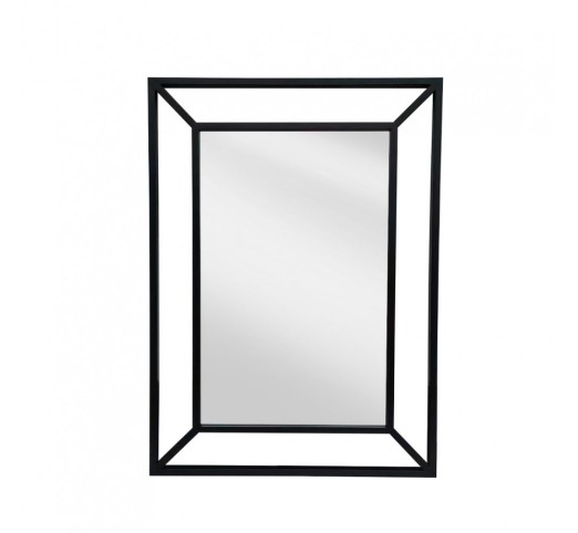PENDANT MIRROR BLACK 80xH110cm