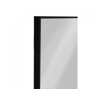 LISSO MIRROR BLACK 70xH90cm