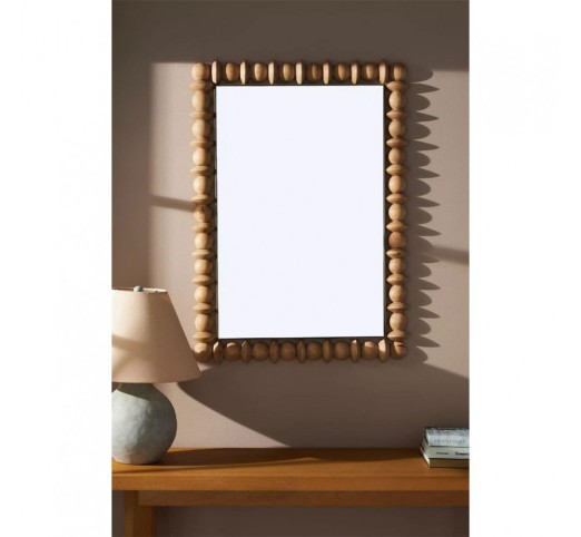 INDIANA MIRROR NATURAL 66xH90cm