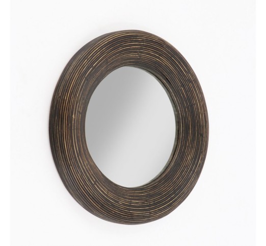 UP DOWN MIRROR WALL BLACK ANTIQUE 77x6xH77cm