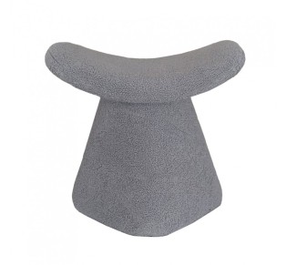 WALE STOOL GREY 51x33x49cm