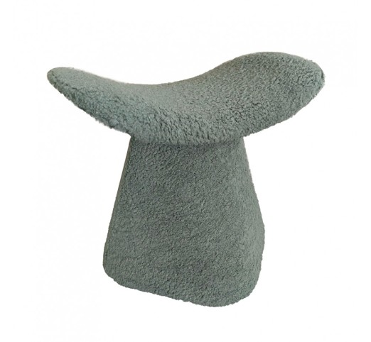 WALE STOOL ALMOND GREEN 51x33x49cm