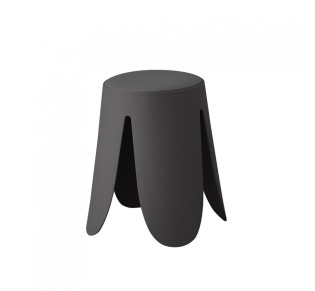 TULIP STOOL BLACK 30x30xH46cm