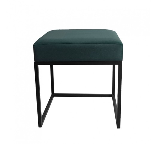 CUBIK STOOL GREEN DARK 40x40xH44cm