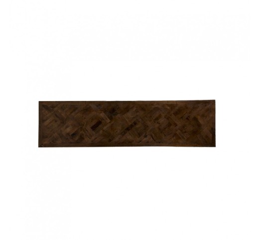 MAIANDROS ΠΑΓΚΑΚΙ ΚΑΦΕ ΣΚΟΥΡΟ 170x45xH45cm