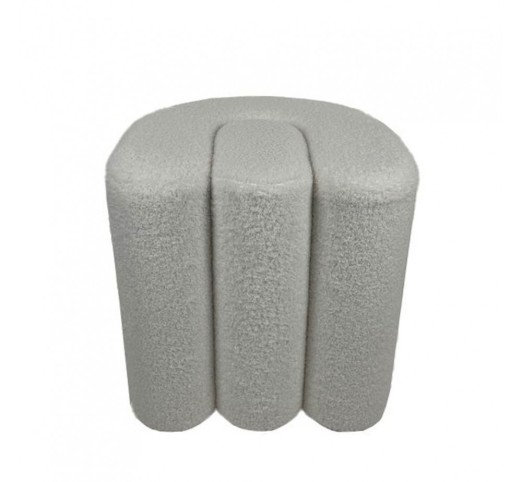 CLIP STOOL WHITE 40,5x40,5xH42cm