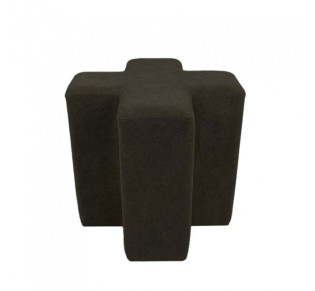 TRILIZA STOOL GREY DARK 43x43xH42cm