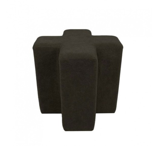 TRILIZA STOOL GREY DARK 43x43xH42cm