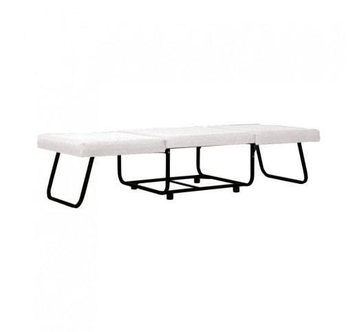 FOLD POUF FOLDING BED OFF WHITE 06-900 70x72xH43cm