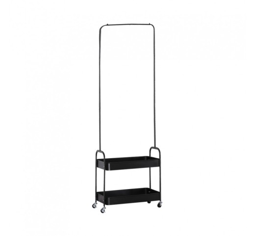 ARMARIO ΝΤΟΥΛΑΠΑ ΜΑΥΡΟ 56x31xH152cm