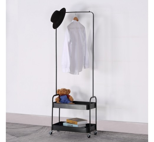 ARMARIO WARDROBE BLACK 56x31xH152cm