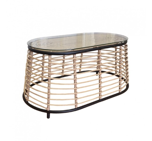 LOOM COFFEE TABLE ΦΥΣΙΚΟ 95x55xH45cm