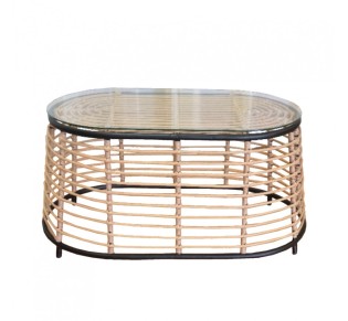 LOOM COFFEE TABLE NATURAL 95x55xH45cm 2