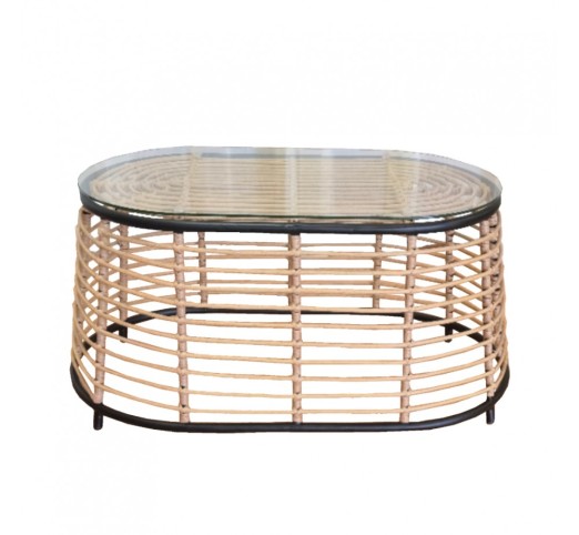 LOOM COFFEE TABLE NATURAL 95x55xH45cm