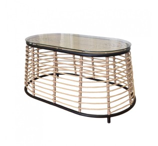 LOOM COFFEE TABLE NATURAL 95x55xH45cm