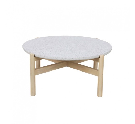 TERRAZZO COFFEE TABLE TERRAZZO 84,4x84,4xH37cm
