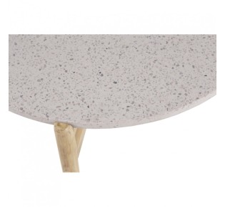 TERRAZZO COFFEE TABLE TERRAZZO 50x50xH47cm
