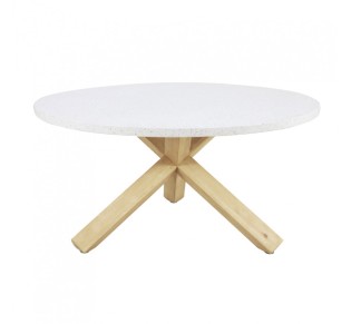 TERRAZZO TABLE TERRAZZO 150x150xH76,3cm