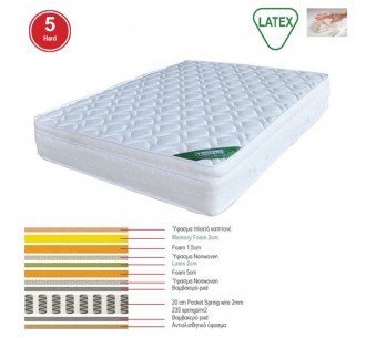 MATTRESS Memory foam+Latex...