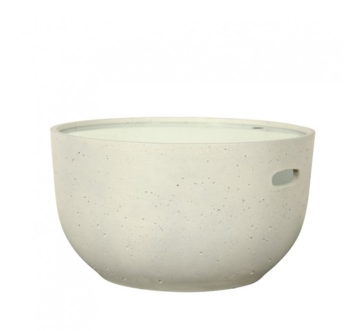 CAP COFFEE TABLE ΓΚΡΙ ΑΝΟΙΧΤΟ 58x58xH32cm