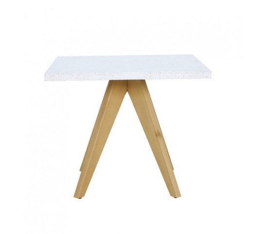TERRAZZO ΤΡΑΠΕΖΙ TERRAZZO 90x90xH75cm