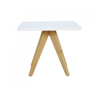 TERRAZZO ΤΡΑΠΕΖΙ TERRAZZO 90x90xH75cm