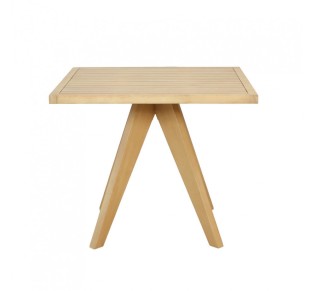 DOGA TABLE NATURAL 90x90xH75cm
