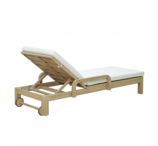 ANASA ΞΑΠΛΩΣΤΡΑ ΜΑΞΙΛΑΡΙ BEIGE 184x73xH87cm