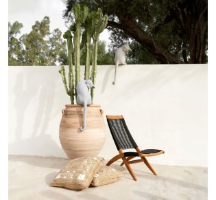 CAVO CHAIR BLACK NATURAL 57x86,5xH89cm