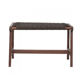 MESH STOOL BROWN ANTIQUE WALNUT 57x41xH35,5cm 2