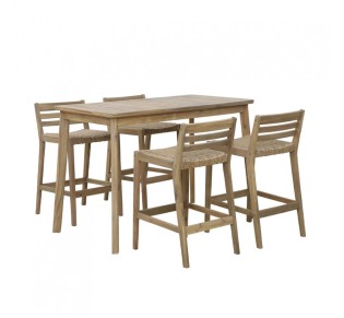 TOUJOUR TABLE BAR NATURAL 131,5x70xH90cm
