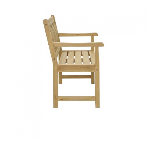 GARDEN BENCH NATURAL 120x59,5xH88cm