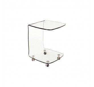 GLASSER Clear Trolley Side...