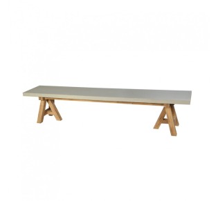 ERESOS ΠΑΓΚΑΚΙ CEMENT ΑΝΟΙΧΤΟ 200x40xH45cm