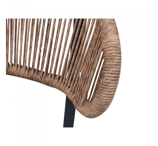 SEDAI CHAIR BLACK WALNUT 55x60xH78cm