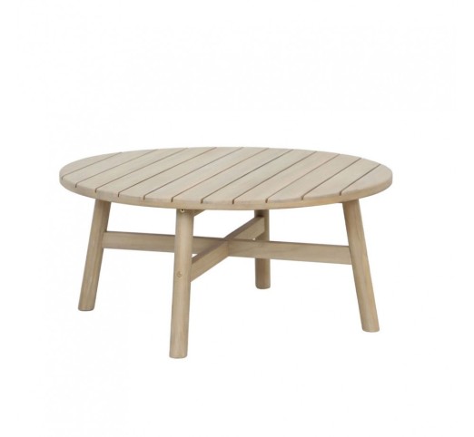 LANAI COFFEE TABLE NATURAL 80x80xH38cm