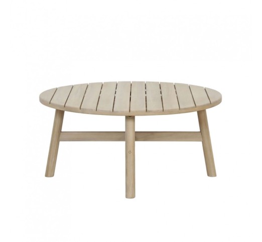 LANAI COFFEE TABLE NATURAL 80x80xH38cm