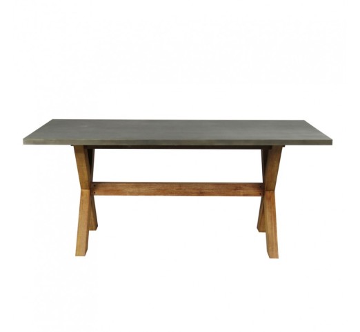 CALDERA TABLE CEMENT 220x100xH74,5cm