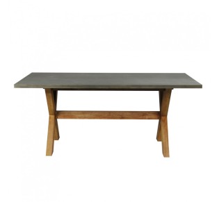 CALDERA TABLE CEMENT 220x100xH74,5cm