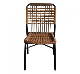 PANAMA 2 ΚΑΡΕΚΛΑ ΚΑΦΕ ΦΥΣΙΚΟ 45x58xH83cm 2