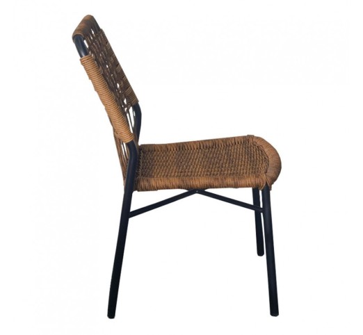 PANAMA 2 ΚΑΡΕΚΛΑ ΚΑΦΕ ΦΥΣΙΚΟ 45x58xH83cm