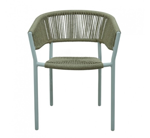 BREEZE ΚΑΡΕΚΛΑ ΛΕΥΚΟ ΦΥΣΙΚΟ 56x60xH78cm