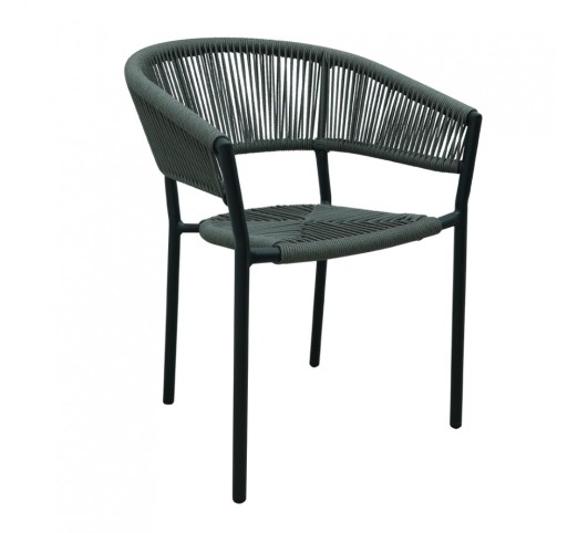 BREEZE ΚΑΡΕΚΛΑ ΓΚΡΙ 56x60xH78cm